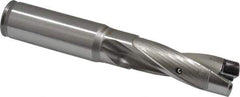 Kennametal - 17.46 to 17.96mm Diam, 3xD, 52.39mm Max Depth, 3/4" Shank Diam, 2.72" Flute, 4.88" OAL, Replaceable Tip Drill - KSEM0688 Insert, 1 Seat Size, Series KSEM - Eagle Tool & Supply