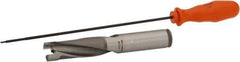 Kennametal - 19.28 to 19.78mm Diam, 3xD, 57.8mm Max Depth, 3/4" Shank Diam, 3.09" Flute, 5-1/4" OAL, Replaceable Tip Drill - KSEM0759 Insert, 2 Seat Size, Series KSEM - Eagle Tool & Supply