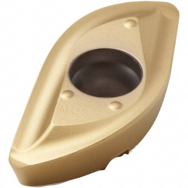 Seco - 218.20250TR M14 Grade F40M Carbide Milling Insert - TiAlN Finish, 19.85mm Thick - Eagle Tool & Supply