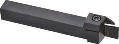 Kennametal - External Thread, 0.55" Max Depth of Cut, 3mm Min Groove Width, 5" OAL, Right Hand Indexable Grooving Cutoff Toolholder - 5/8" Shank Height x 5/8" Shank Width, A4..03.. Insert Style, A4SM Toolholder Style, Series A4 - Eagle Tool & Supply