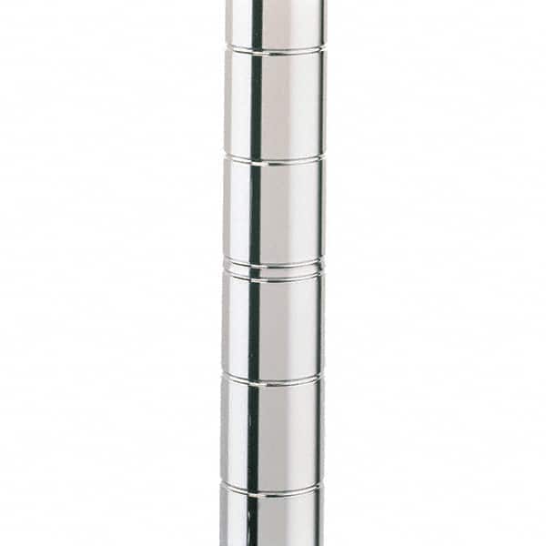 Metro - 1" Wide x 27" High x 1" Long Open Shelving Mobile Shelving Post - Eagle Tool & Supply