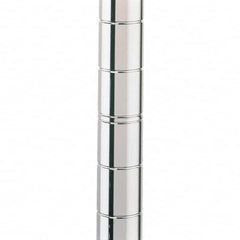 Metro - 1" Wide x 27" High x 1" Long Open Shelving Mobile Shelving Post - Eagle Tool & Supply