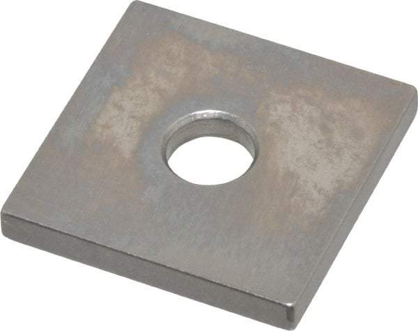 Mitutoyo - 0.12" Square Steel Gage Block - Accuracy Grade 0, Includes Certificate of Inspection - Eagle Tool & Supply