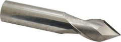 Melin Tool - 3/4" Diam, 1-1/2" LOC, 2 Flute, 60° Point Angle, Solid Carbide Drill Mill - Uncoated, 4" OAL, 3/4" Shank Diam - Eagle Tool & Supply