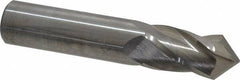 Melin Tool - 3/4" Diam, 1-1/2" LOC, 4 Flute, 90° Point Angle, Solid Carbide Drill Mill - Uncoated, 4" OAL, 3/4" Shank Diam - Eagle Tool & Supply