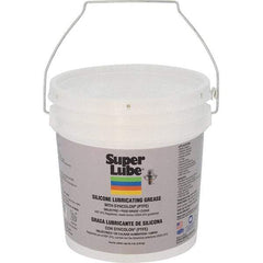 Synco Chemical - 5 Lb Pail Silicone General Purpose Grease - Translucent White, Food Grade, 500°F Max Temp, NLGIG 2, - Eagle Tool & Supply