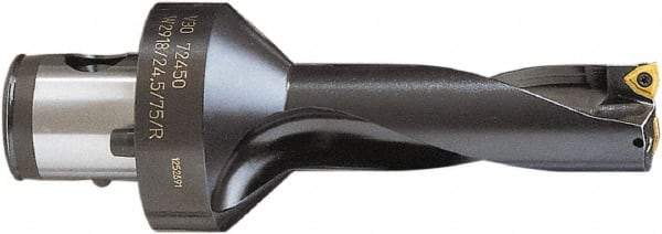 Komet - 51mm Max Drill Depth, 3xD, 17mm Diam, Indexable Insert Drill - 2 Inserts, ABS 50 Modular Connection Shank - Eagle Tool & Supply