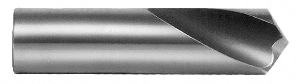 Interstate - 1-3/4" Body Diam, 118°, 5-1/2" OAL, High Speed Steel Spotting Drill - Eagle Tool & Supply