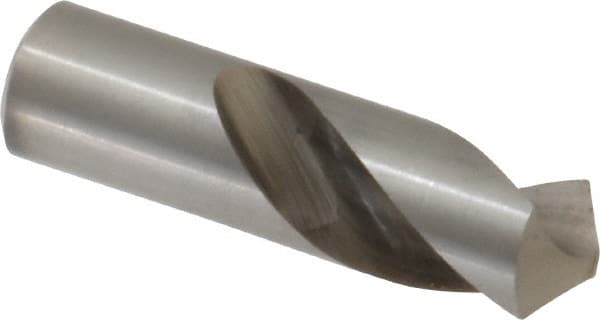 Interstate - 3/4" Body Diam, 118°, 2-1/4" OAL, High Speed Steel Spotting Drill - Eagle Tool & Supply