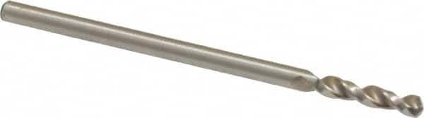 Accupro - #49 130° Parabolic Flute Cobalt Screw Machine Drill Bit - Eagle Tool & Supply