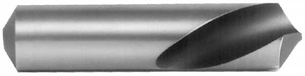 Keo - 1-1/2" Body Diam, 118°, 5" OAL, High Speed Steel Spotting Drill - Eagle Tool & Supply