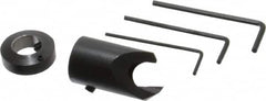 Vernon - 13/16" Cutter Diam, 1/2" Drill Compatibility, 5/16" Collar Thickness, Adjustable Depth Drill Countersink - Eagle Tool & Supply