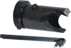 Vernon - 13/16" Cutter Diam, 37/64" Drill Compatibility, 5/16" Collar Thickness, Adjustable Depth Drill Countersink - Eagle Tool & Supply