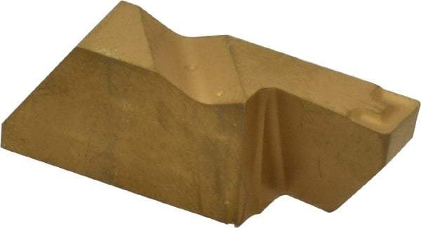Kennametal - 4189NFD K Grade KC850, 4.8mm Cutting Width Carbide Grooving Insert - 9.53mm Max Depth of Cut, Right Hand, 0.57mm Corner Radius, TiC/TiCN/TiN Finish - Eagle Tool & Supply