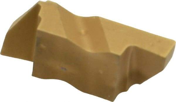 Kennametal - 3125NF Grade KC850, 3.18mm Cutting Width Carbide Grooving Insert - 3.81mm Max Depth of Cut, Right Hand, 0.19mm Corner Radius, TiC/TiCN/TiN Finish - Eagle Tool & Supply