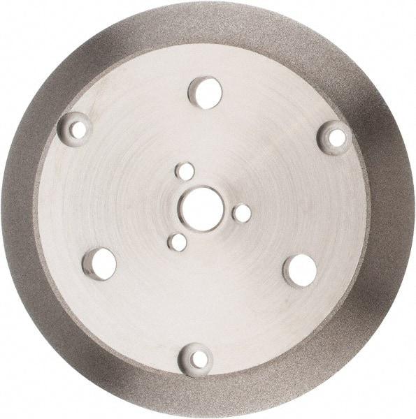 Made in USA - 6" Diam, 5/8" Hole Size, 1/16" Overall Thickness, Tool & Cutter Grinding Wheel - Medium Grade, CBN, 6,000 RPM - Eagle Tool & Supply