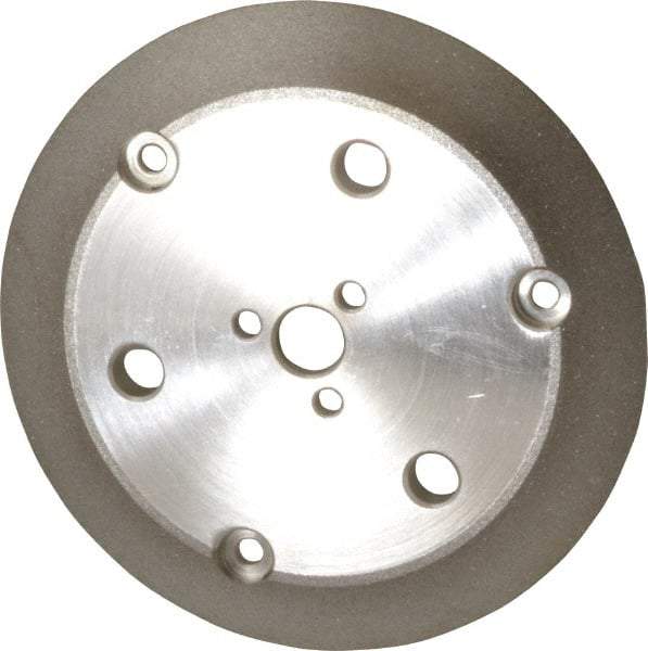 Made in USA - 6" Diam, 5/8" Hole Size, 1/16" Overall Thickness, Tool & Cutter Grinding Wheel - Medium Grade, CBN, 6,000 RPM - Eagle Tool & Supply
