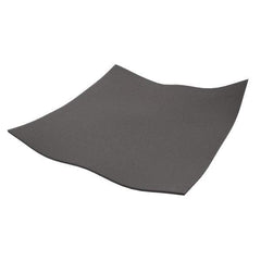 Made in USA - 12" Long, 12" Wide, 1/8" Thick, Neoprene Rubber Foam Sheet - 65 to 75 Durometer, Black, -40 to 220°F, 1,500 psi Tensile Strength, Stock Length - Eagle Tool & Supply