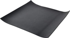 Made in USA - 12" Long, 12" Wide, 0.093" Thick, Buna-N Rubber Foam Sheet - 50 to 60 Durometer, Black, -40 to 212°F, 1,500 psi Tensile Strength, Stock Length - Eagle Tool & Supply