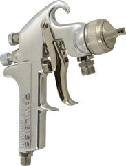 Binks - Pressure/Siphon Feed High Volume/Low Pressure Paint Spray Gun - For Adhesives, Enamels, Epoxies, Lacquers, Latex, Polyurethanes, Primers, Sealers, Stains, Varnishes - Eagle Tool & Supply