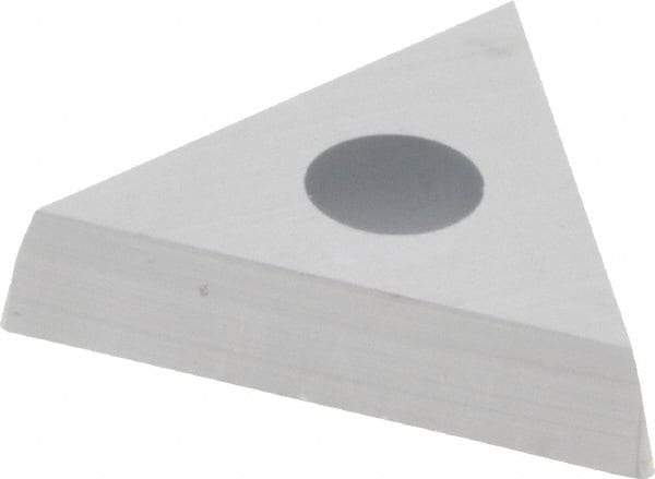 Kennametal - TP61 Grade K68 Carbide Turning Insert - Uncoated, 60° Triangle, 3/8" Inscr Circle, 1/8" Thick, 1/64" Corner Radius - Eagle Tool & Supply