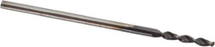 Accupro - 0.0472" 130° Parabolic Flute Cobalt Screw Machine Drill Bit - TiAlN Finish, Right Hand Cut, 0.315" Flute Length, 1.181" OAL, Standard Point, Straight Shank - Eagle Tool & Supply