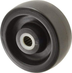 Fairbanks - 5 Inch Diameter x 2 Inch Wide, Polyolefin Caster Wheel - 1,000 Lb. Capacity, 2-3/16 Inch Hub Length, 3/4 Inch Axle Diameter, Roller Bearing - Eagle Tool & Supply