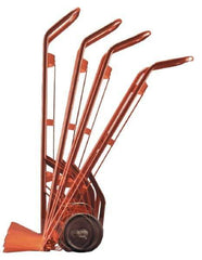 Wesco Industrial Products - 600 Lb Capacity 50" OAH Hand Truck - Swept Back Handle, Steel, Pneumatic Wheels - Eagle Tool & Supply