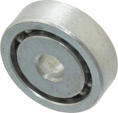 Value Collection - 1/4" Bore Diam, 1" OD, Open Unground Full Complement Radial Ball Bearing - 5/16" Wide, 1 Row, Round Bore, 484 Lb Dynamic Capacity - Eagle Tool & Supply