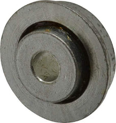 Value Collection - 1/4" Bore Diam, 29/32" OD, Open Unground Full Complement Radial Ball Bearing - With Flange, 1 Row, Round Bore, 356 Lb Dynamic Capacity - Eagle Tool & Supply