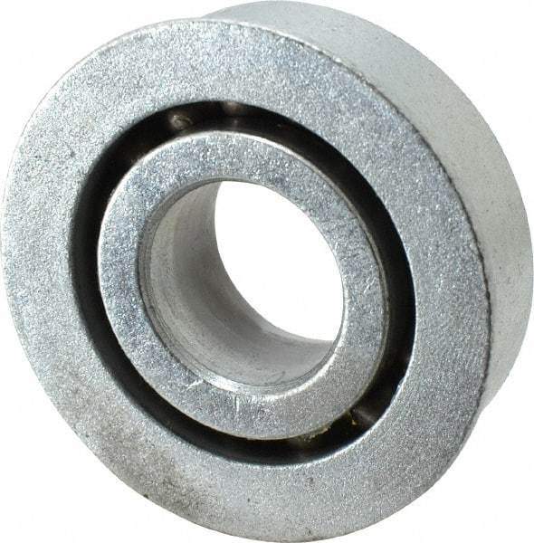 Value Collection - 3/4" Bore Diam, 1-3/4" OD, Open Unground Full Complement Radial Ball Bearing - With Flange, 1 Row, Round Bore, 1,187 Lb Dynamic Capacity - Eagle Tool & Supply