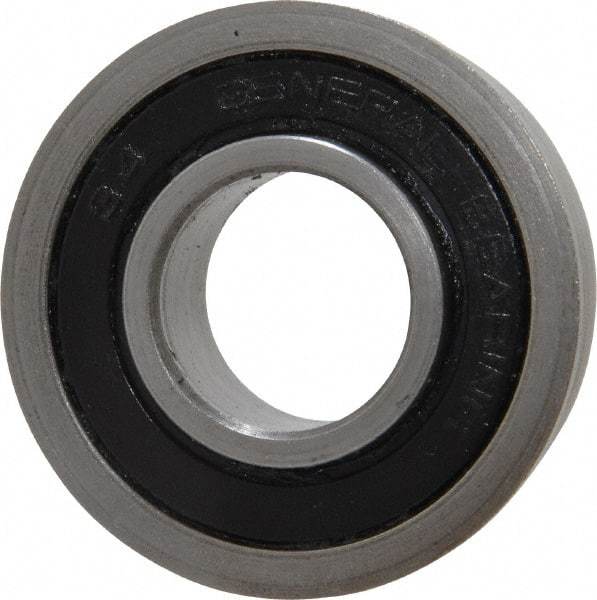 Value Collection - 3/4" Bore Diam, 1-5/8" OD, Double Seal Unground Retainer Type Radial Ball Bearing - With Flange, 1 Row, Round Bore, 1,171 Lb Dynamic Capacity - Eagle Tool & Supply