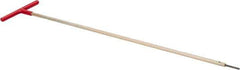 Made in USA - 7/64" Hex, T-Handle, Hex Key - 18" OAL, Chromalloy Steel, Inch System of Measurement - Eagle Tool & Supply