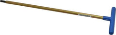 Made in USA - 8mm Hex, T-Handle, Hex Key - 18" OAL, Chromalloy Steel, Metric System of Measurement - Eagle Tool & Supply