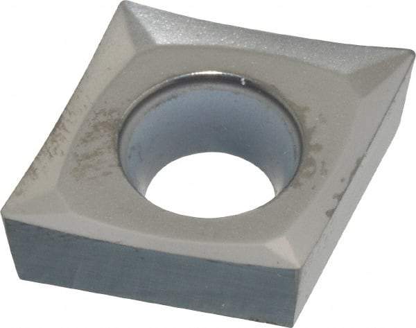 Kennametal - CCGT431 HP Grade KC5410 Carbide Turning Insert - TiB2 Finish, 80° Diamond, 1/2" Inscr Circle, 3/16" Thick, 1/64" Corner Radius - Eagle Tool & Supply