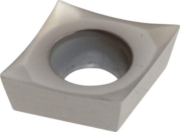 Kennametal - CPGT32.50.5 HP Grade KC5410 Carbide Turning Insert - TiB2 Finish, 80° Diamond, 3/8" Inscr Circle, 5/32" Thick, 0.0079" Corner Radius - Eagle Tool & Supply