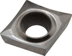 Kennametal - CPGT21.50.5 HP Grade KC5410 Carbide Turning Insert - TiB2 Finish, 80° Diamond, 1/4" Inscr Circle, 3/32" Thick, 0.0079" Corner Radius - Eagle Tool & Supply