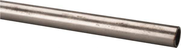 Made in USA - 6' Long, 1/2" OD, 304 Stainless Steel Tube - 0.049" Wall Thickness - Eagle Tool & Supply