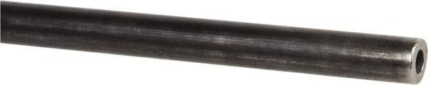 Value Collection - 1/2 Inch Outside Diameter x 6 Ft. Long, Alloy Steel, Round Welded Tube - 0.26 Inch Inside Diameter, 0.12 Inch Wall Thickness, DOM Grade - Eagle Tool & Supply