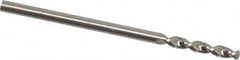 Walter-Titex - #48 130° Parabolic Flute Vanadium High Speed Steel Screw Machine Drill Bit - Eagle Tool & Supply