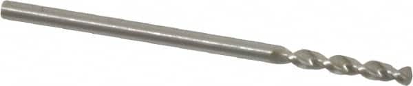 Walter-Titex - #50 130° Parabolic Flute Vanadium High Speed Steel Screw Machine Drill Bit - Eagle Tool & Supply