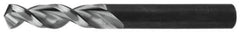Walter-Titex - 0.358" 130° Parabolic Flute Vanadium High Speed Steel Screw Machine Drill Bit - Bright Finish, Right Hand Cut, 1-9/16" Flute Length, 3-5/16" OAL, Split Point, Straight Shank - Eagle Tool & Supply