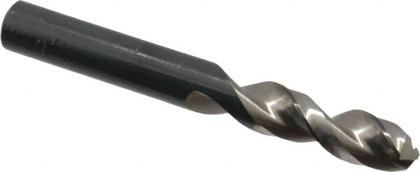 Walter-Titex - 0.4409" 130° Parabolic Flute Vanadium High Speed Steel Screw Machine Drill Bit - Eagle Tool & Supply