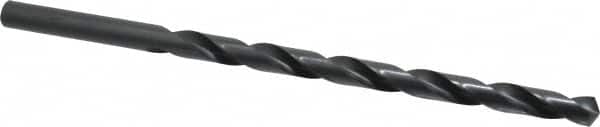 Interstate - 9/16" 118° 2-Flute High Speed Steel Extra Length Drill Bit - Eagle Tool & Supply