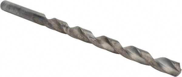 Value Collection - 39/64" 118° 2-Flute High Speed Steel Extra Length Drill Bit - Eagle Tool & Supply