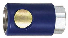 Prevost - 3/8 Female NPT ARO Pneumatic Hose Coupler - Composite, 1/4" Body Diam - Eagle Tool & Supply