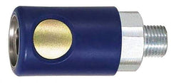 Prevost - 3/8 Male NPT ARO Pneumatic Hose Coupler - Composite, 1/4" Body Diam - Eagle Tool & Supply