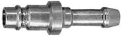 Prevost - Hose Barb High Flow Plug for Pneumatic Hose - 1/2" ID, Composite, European High Flow Interchange, 7.2mm Body Diam - Eagle Tool & Supply