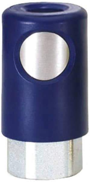 Prevost - 1/2 Female NPT Industrial Pneumatic Hose Coupler - Composite, 1/4" Body Diam - Eagle Tool & Supply