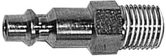Prevost - 3/8 Male NPT Industrial Pneumatic Hose Connector - Composite, 1/4" Body Diam - Eagle Tool & Supply